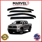 Window Vent Visors Deflectors Rain Guard Shade For 2014-2020 Tundra Crewmax New. Price: $28.90.