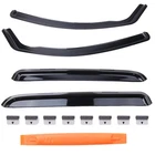 4X Window Deflectors Front Rear Rain Guards For 2024-2026 Toyota Tacoma Crew Cab New. Price: $47.99.