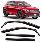 In-channel Extra Durable Rain Guards For Volkswagen Tiguan 18-24 New. Price: $93.14.