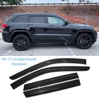 Fits 11-21 Jeep Grand Cherokee WK2 Window Visors Rain Sun Guard Vent 4PC Set New. Price: $23.99.