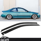 For 92-95 Honda Civic Coupe Hatchback Window Visor Rain Deflector Guard 2PCS Set New. Price: $26.99.