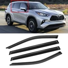 Window Visor For Toyota Highlander 2020-2025, Rain Guards Shields Vent Deflec... New. Price: $77.62.