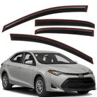 In-channel Window Visor Rain Guard Vent Shade For 2014-2019 Toyota Corolla Sedan New. Price: $42.93.