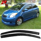 Fit 07-11 Toyota Yaris XP90 Hatchback Acrylic Tape On Window Visor Sun Guard 2PC New. Price: $28.99.