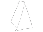 Genuine Toyota Stone Deflector 76921-AK010 New. Price: $39.28.