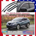 For Nissan Murano 2015-2024 Chrome Trim Window Visor Rain Sun Vent Guard Shade New. Price: $45.89.