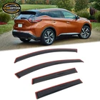 In-channel Window Visors Fits 15-24 Nissan Murano Rain Sun Guard Shade Deflector New. Price: $39.99.