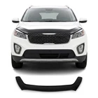 Front Bug Shield Hood Deflector Guard For Kia Sorento 2016-2018 Black Smoke New. Price: $129.99.
