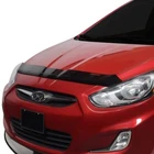 Hyundai Accent 2012-2017 Focus Auto Gloss Black Formfit Hood Protector New. Price: $100.00.
