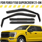 Side Window Deflectors Rain Guards 2021-2026 Ford F150 Supercrew New. Price: $58.40.