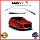 For Hyundai Veloster 2012-2017 Window Visor Rain Guard Deflectors New. Price: $28.90.