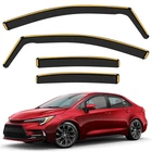 Cxzhazd Shatterproof In-channel Rain Guards For Toyota Corolla Sedan 2020-2026 New. Price: $87.76.