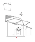 Genuine Audi A5 S5 Cabriolet F57 F5E Windbreak 8W7862951 New. Price: $839.10.