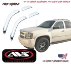 2007-2013 Chevy Silverado 1500 Crew Cab Chrome Avs Window Visors Rain Deflector New. Price: $235.20.