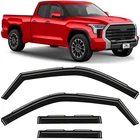 Sun Rain Visors Wind Guards For 2022-2026 Toyota Tundra Double Cab New. Price: $59.99.