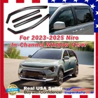 Fits 2023-2025 Niro In-channel Vent Window Rain Visors Sun Guard Deflectors New. Price: $58.98.