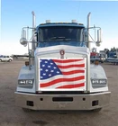 Kenworth T-800 Wide Hood Usa Abstract Flag Design Premium Mesh Bug Screen New. Price: $150.00.