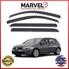 Out-channel Window Vent Visor Rain Guard Deflector For Volkswagen Golf 2010-2014 New. Price: $31.90.