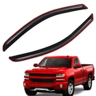 In-channel Window Visor Rain Guard For 14-18 Chevy Silverado 1500 Regular Cab New. Price: $39.99.