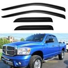 Window Rain Guards For 2002-2008 Dodge Ram 1500 Quad/extended Cab, Ven... New. Price: $52.15.