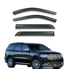 Sun Rain Guards For 11-24 Dodge Durango Vent Visor Window Dark Smoke 4PC New. Price: $36.88.