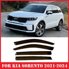 For Kia Sorento 2021-2026 Smoke Tinted Window Visors Deflectors Rain Guards New. Price: $54.86.