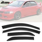 Fits 02-07 Mitsubishi Lancer Acrylic Window Visors 4PC Sun Rain Guard Deflector New. Price: $25.99.