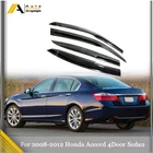 Window Vent Visor Fit For Honda Accord 4-DOOR Sedan 2008-2012 Mugen Style 4PCS New. Price: $23.00.