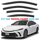Rain Guards Vent Visors Shade For 2025-2026 Toyota Camry Sedan New. Price: $52.49.