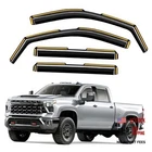 In-channel Window Rain Guards 2020-2026 Silverado/sierra 2500HD/3500HD Crew Cab New. Price: $76.95.