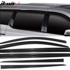 Fits 15-21 Kia Sedona 6PCS Window Visors Vent Rain Guards Tape-on Abs Dark Smoke New. Price: $33.99.