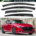 For 2019-2026 Mazda 3 Sedan Jdm Mugen Style Window Visors Rain Guards Deflectors New. Price: $26.99.