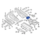 For Audi S4 2010-2016 8K0825201E Front Left Floor Pan Splash Shield New. Price: $74.23.