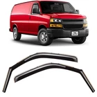 Voron Glass In-channel Extra Durable Rain Guards For Chevrolet (chevy) Expres... New. Price: $64.59.