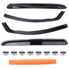 New Window Rain Guards/visors Front Rear For Toyota Tacoma Crew Cab 2024-2026. Price: $48.06.