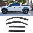 Fits 09-14 Ford F-150 Crew Cab In-channel Window Visors Acrylic Rain Deflectors New. Price: $29.99.