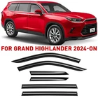 Rain Guards Vent Visors Shade For 2024-2026 Toyota Grand Highlander New. Price: $73.49.