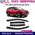 Window Visors Vent Shade Rain Guards For 2012-2016 Honda Cr-v In-channel Smoke New. Price: $32.99.