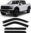 Ford F-150 Supercrew Side Window Deflector Visors Smoke Cab 4PC New. Price: $39.99.