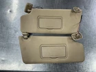 2011-2014 Ford F150 Left & Right Sun Shade Visors Tan With Illumination #301 Used. Price: $49.99.