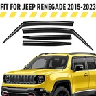 Side Window Deflectors Rain Guards For 2015-2023 Jeep Renegade New. Price: $44.54.
