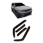 Black Horse Window Visors Channel Smoke Fit 22-26 Jeep Grand Cherokee New. Price: $64.19.