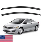 Window Visors Rain Guards For 06-11 Honda Civic Coupe 2-DOOR, Out-channel Vent New. Price: $43.49.