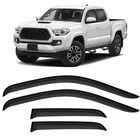 Window Visors For 04-14 F150 Extended Cab Guard Outside Mount Tape-on Slim Style New. Price: $30.99.