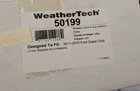 New 50199 Weathertech Stone & Bug Deflector Ford Superduty 2011-2015, Dark Smoke. Price: $70.00.