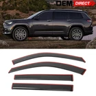 For 21-25 Jeep Grand Cherokee In-channel Window Visors Vent Deflector 4PCS Set New. Price: $37.99.