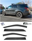 Eos Visors 11-19 Ford Explorer Tape-on Side Window Deflectors Rain Guards New. Price: $24.99.
