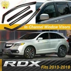 Fits Acura Rdx 2013-2018 In-channel Window Visor Rain Guards Sun Shade Deflector New. Price: $59.99.