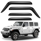 Sun Rain Visors Wind Guards For 2018-2026 Jeep Wrangler Jl New. Price: $49.99.