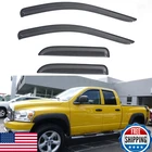 Lqqdp 4PCS Front+rear Smoke Sun/rain Guard Outside Mount Tape-on Window Visors New. Price: $66.67.